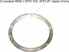 Плита переходная на КПП ZF